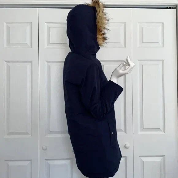 🔥NEW JCREW COAT JACKET PARKA WOMEN navy